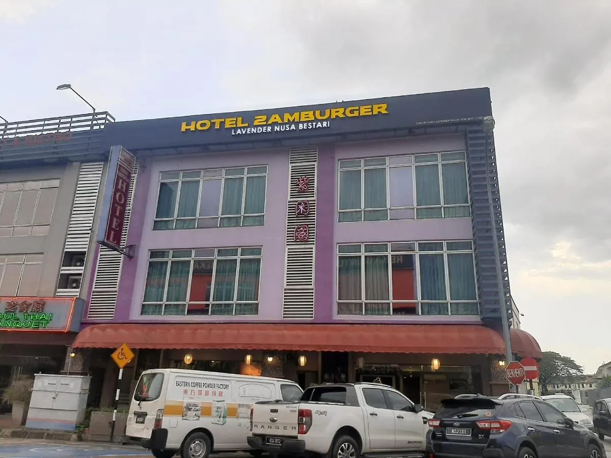 Lavender Inn Nusa Bestari location